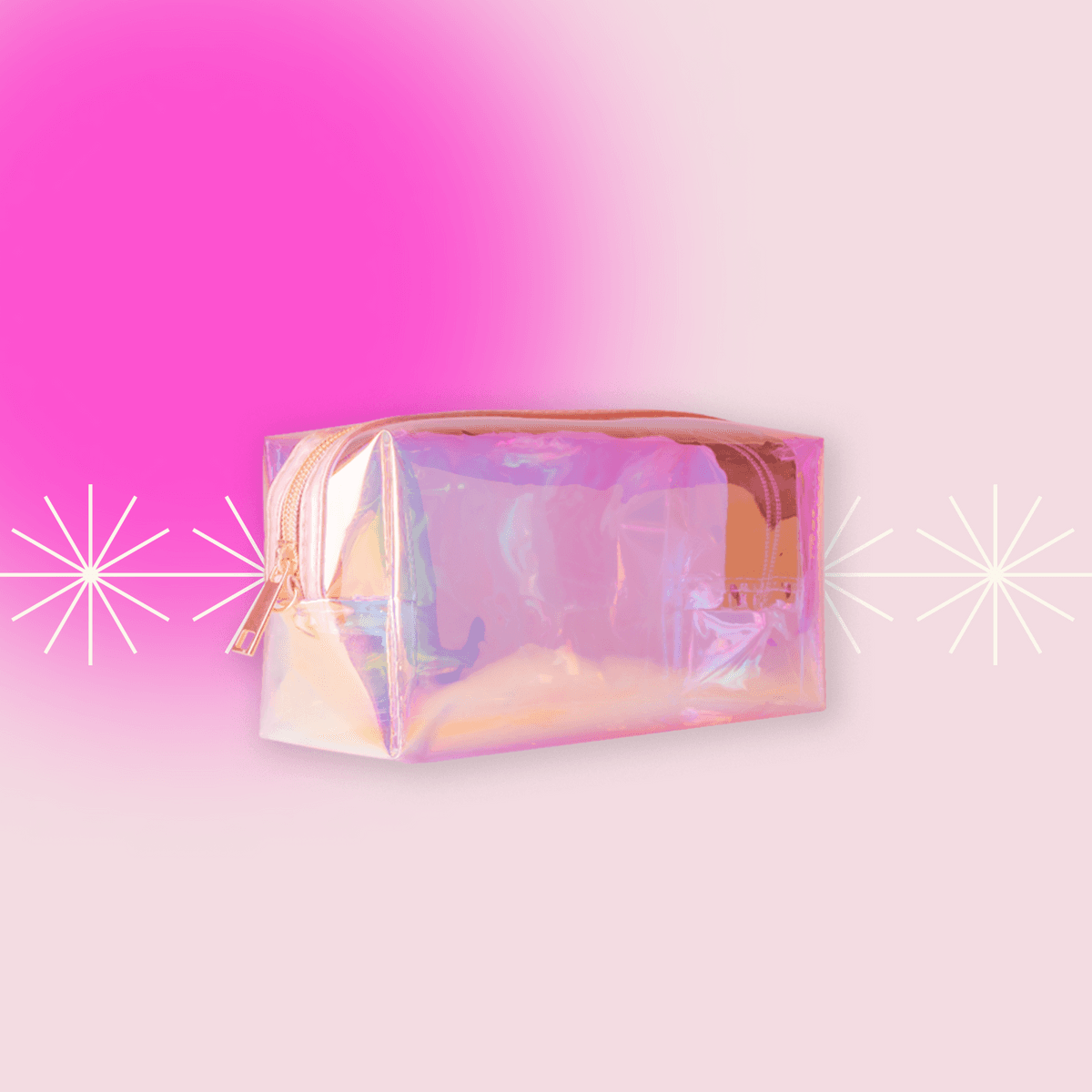 Nancy holographic Pleasure Pouch storage bag
